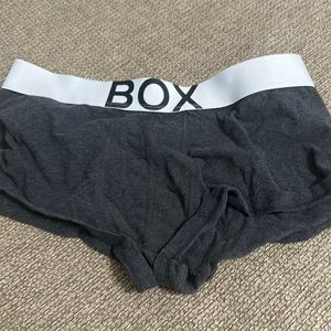 Worn box menswear trunks